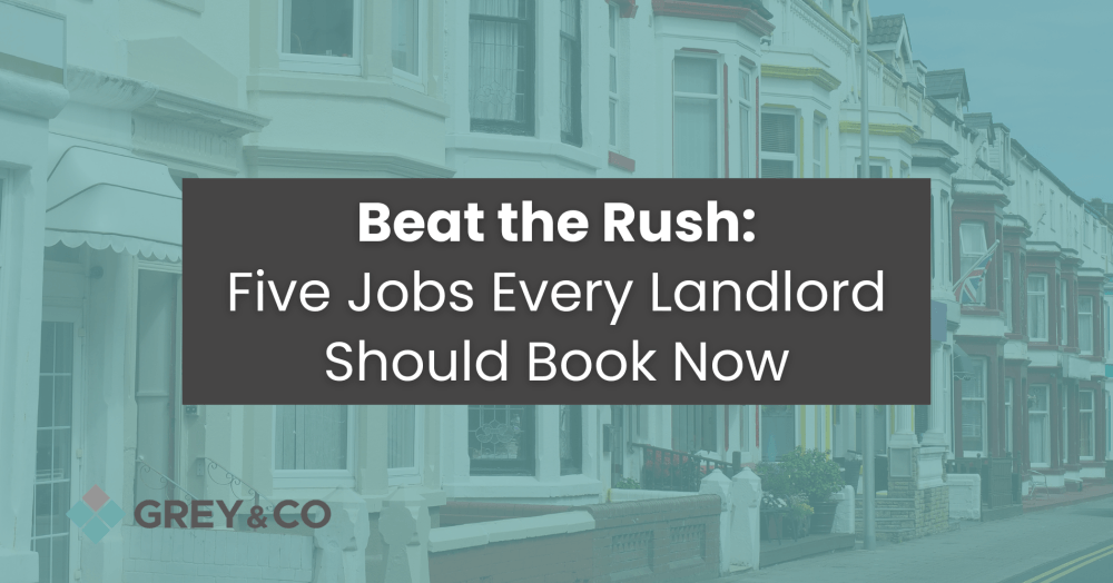 Beat the Rush: Five Jobs Every Landlord Should Book Now Beat the Rush: Five Jobs Every Landlord Should Book Now